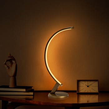 Table Lamp Bevel - 13324 Gold