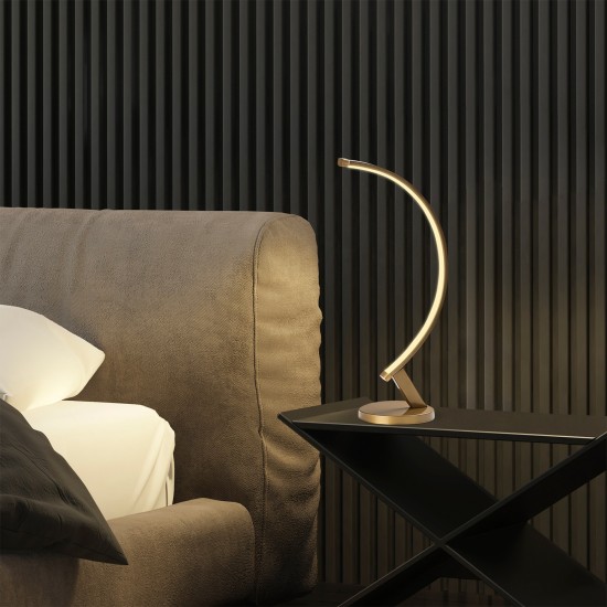 Table Lamp Bevel - 13324 Gold Table Lamp Bevel - 13324 Gold