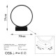 Table Lamp Halka - 13307 Black Table Lamp Halka - 13307 Black