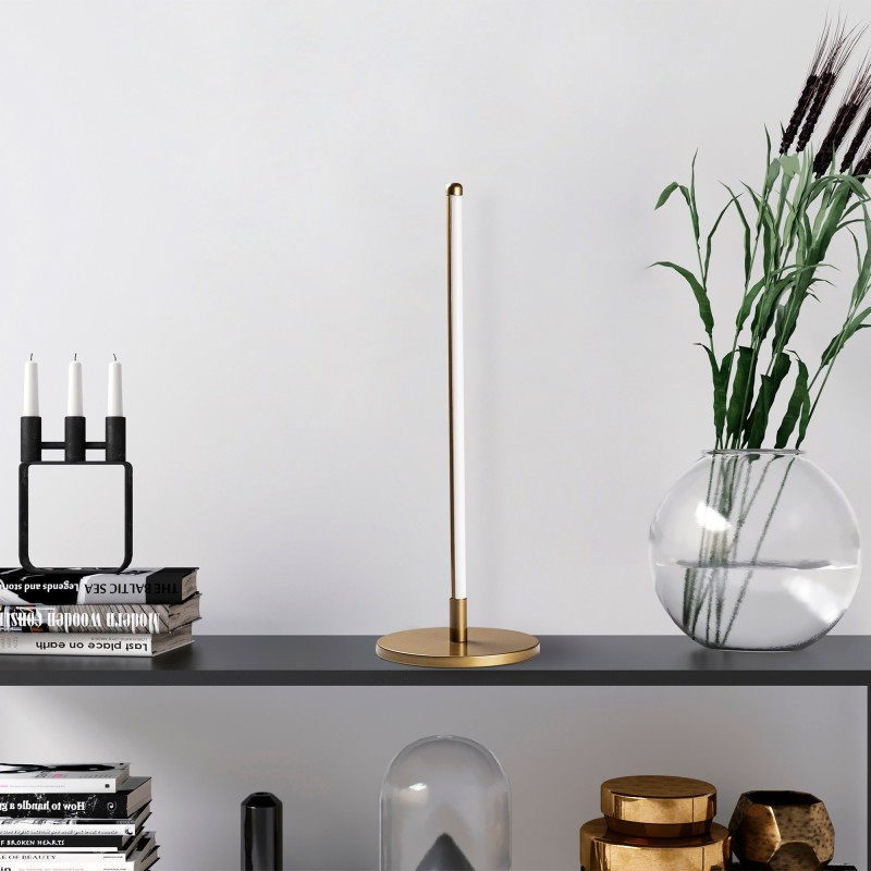 Table Lamp Only - 13316 Gold