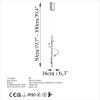 Chandelier Lıkma - 13521 Chrome