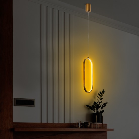 Opviq Chandelier Can - 13561 Gold