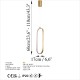 Opviq Chandelier Can - 13561 Gold