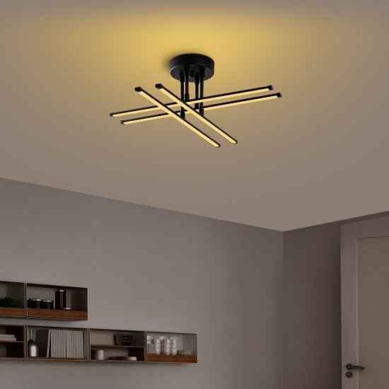 Chandelier Exhaust-13661 Black Opviq Chandelier Exhaust-13661 Black