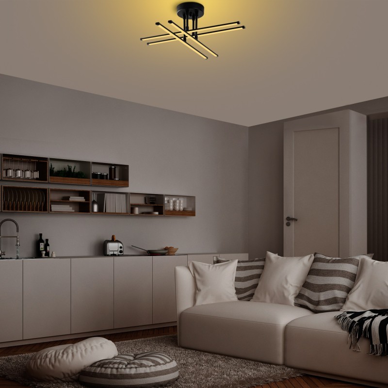 Opviq Chandelier Exhaust-13661 Black