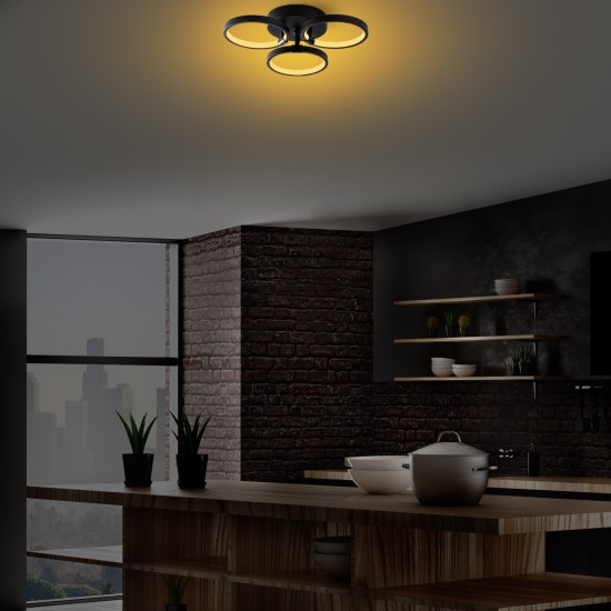 Chandelier Halka-13310 Black Opviq Chandelier Halka-13310 Black