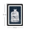 Decorative Framed MDF Painting 3853NISCT-001 White
Navy Blue