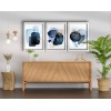 Wallxpert Decorative Framed MDF Painting (3 Pieces) 3P3853NISCT-006 Navy Blue
Blue
Mink
White