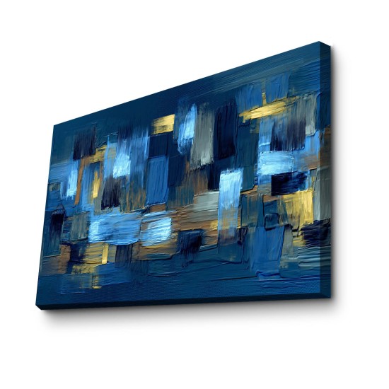 Wallxpert Decorative Canvas Painting 4570NISC-006 Blue
Navy Blue
Brown
Gold