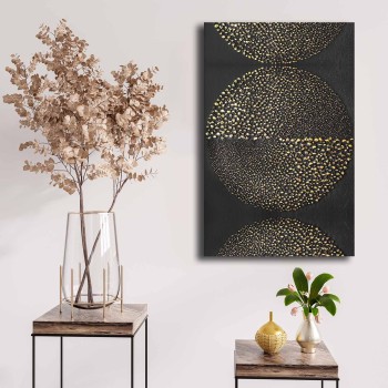 Decorative Canvas Painting 4570NISC-019 Gold
White
Black