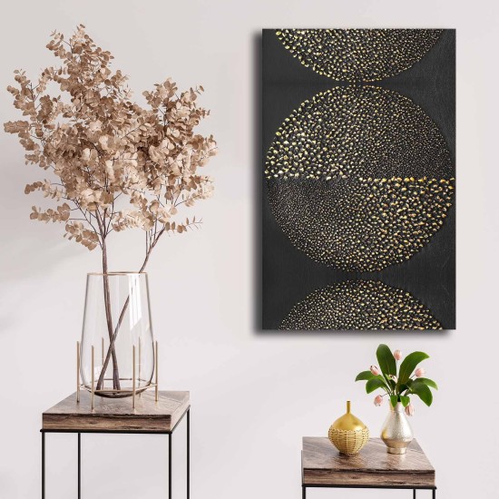 Wallxpert Decorative Canvas Painting 4570NISC-019 Gold
White
Black