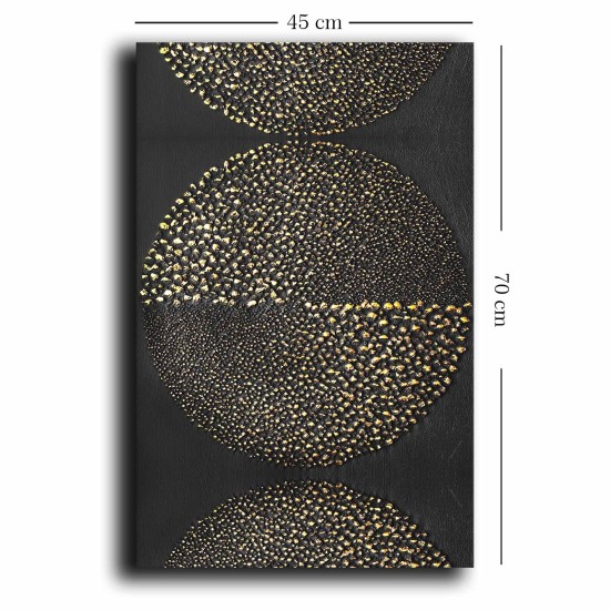 Wallxpert Decorative Canvas Painting 4570NISC-019 Gold
White
Black