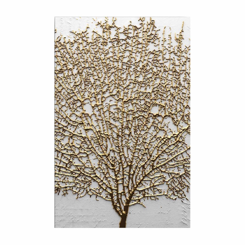Wallxpert Decorative Canvas Painting 4570NISC-021 Gold
White