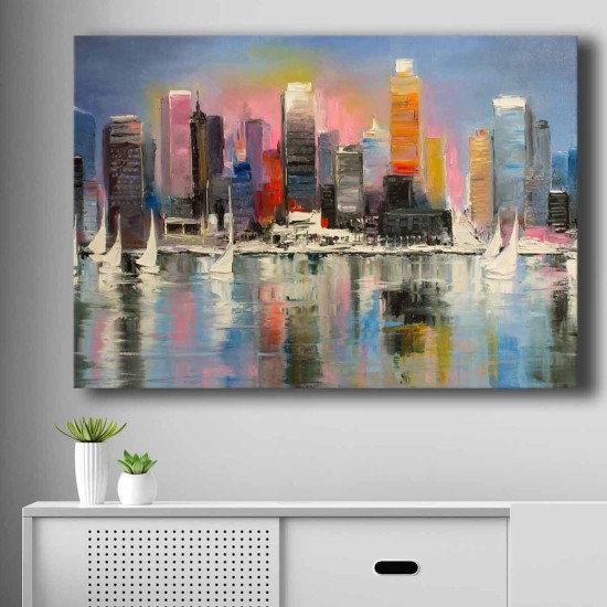 Decorative Canvas Painting 70100NISC-004 Multicolor Decorative Canvas Painting 70100NISC-004 Multicolor