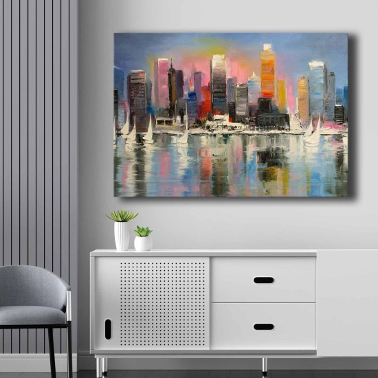 Decorative Canvas Painting 70100NISC-004 Multicolor Decorative Canvas Painting 70100NISC-004 Multicolor