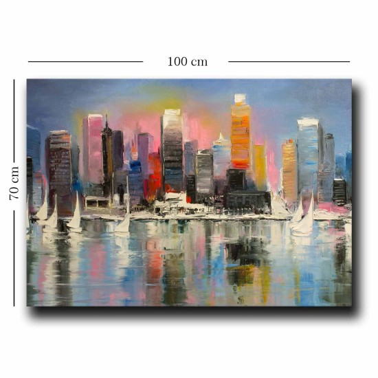 Decorative Canvas Painting 70100NISC-004 Multicolor Decorative Canvas Painting 70100NISC-004 Multicolor