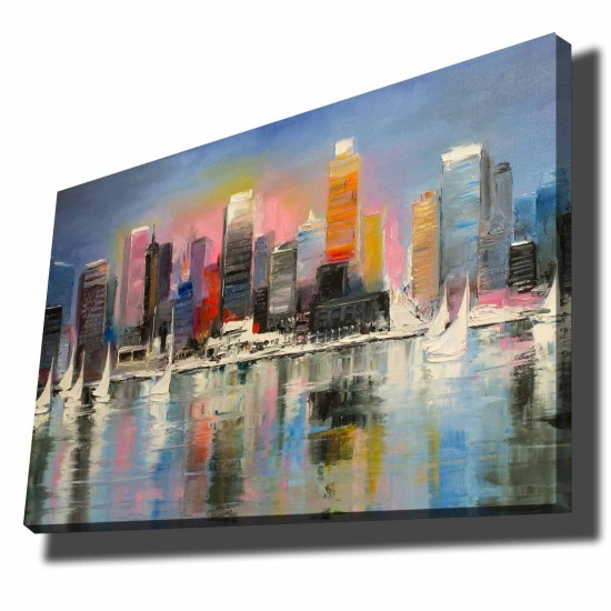 Decorative Canvas Painting 70100NISC-004 Multicolor Decorative Canvas Painting 70100NISC-004 Multicolor