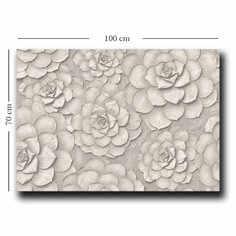 Wallxpert Decorative Canvas Painting 70100NISC-017 Beige