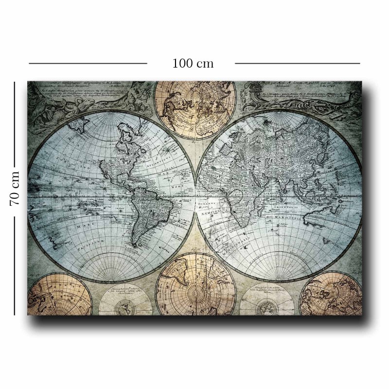 Wallxpert Decorative Canvas Painting 70100NISC-047 Blue
Beige
Black