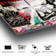 Decorative Tempered Glass Painting UV-495 45 x 65 Multicolor Wallxpert Decorative Tempered Glass Painting UV-495 45 x 65 Multicolor