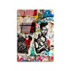 Decorative Tempered Glass Painting UV-495 45 x 65 Multicolor Wallxpert Decorative Tempered Glass Painting UV-495 45 x 65 Multicolor