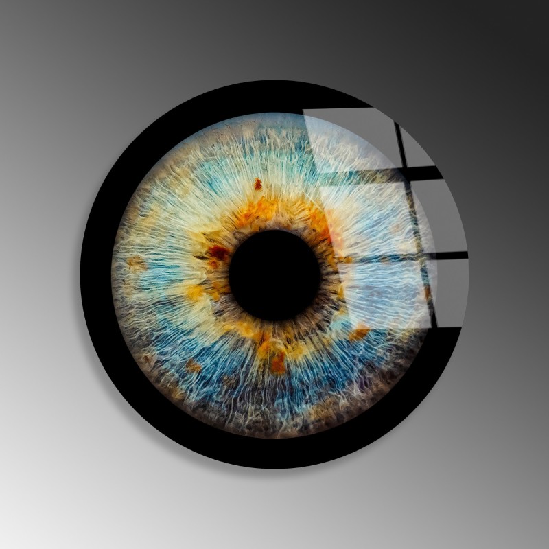 Decorative Tempered Glass Painting UV-1158 Multicolor