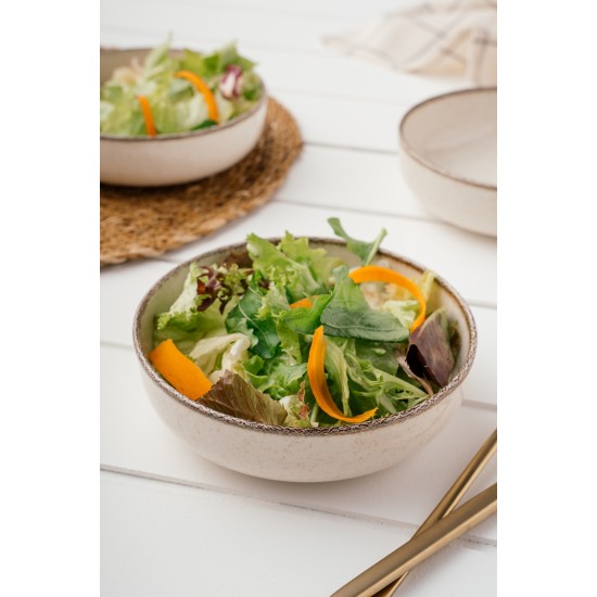 Hermia Bowl Set (6 Pieces) MODKAS6Y2730P02 Cream