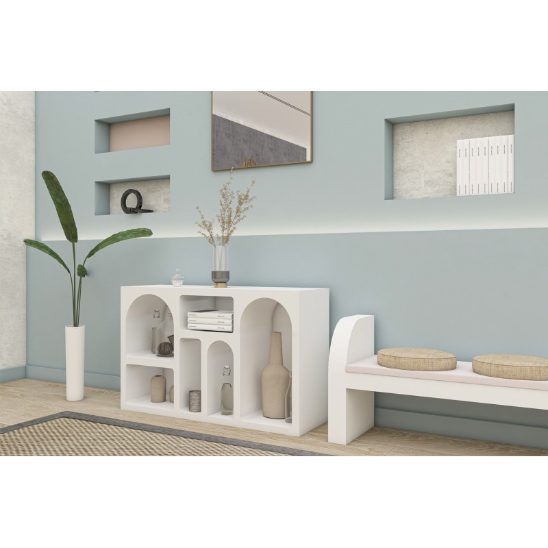 Μπουφές Κονσόλα Liva 120x74x37cm - Λευκό