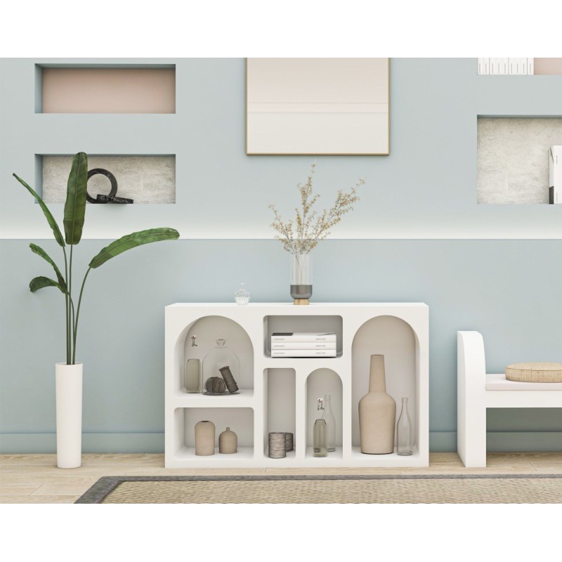 Μπουφές Κονσόλα Liva 120x74x37cm - Λευκό