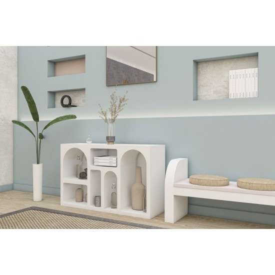 Μπουφές Κονσόλα Liva 120x74x37cm - Λευκό Μπουφές Κονσόλα Liva 120x74x37cm - Λευκό