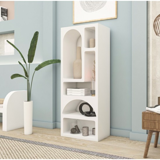 Bookshelf Venüs - White White Hanah Home Bookshelf Venüs - White White