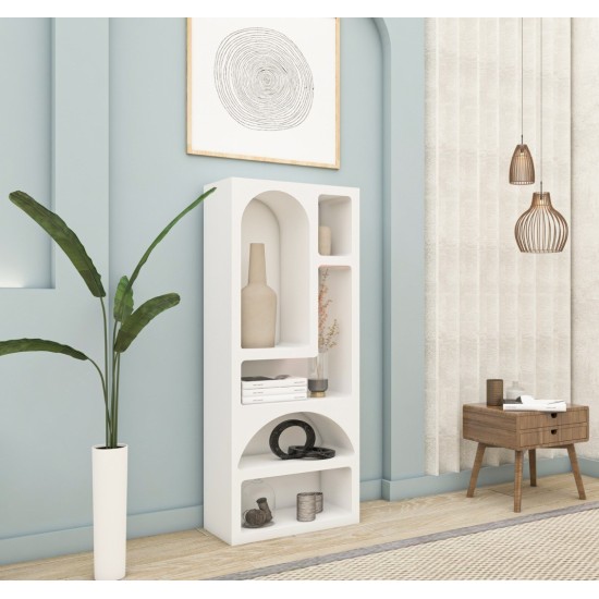 Bookshelf Venüs - White White Hanah Home Bookshelf Venüs - White White