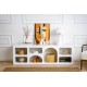 Μπουφές Lorin 160x51x38εκ - Λευκό Μπουφές Lorin 160x51x38εκ - Λευκό