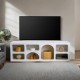Μπουφές Lorin 160x51x38εκ - Λευκό Μπουφές Lorin 160x51x38εκ - Λευκό