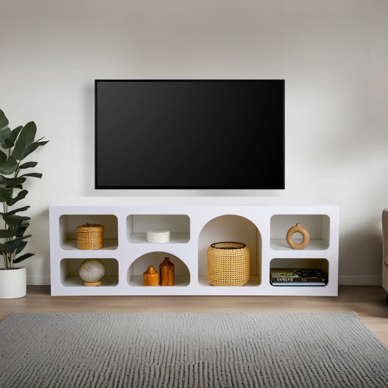 Μπουφές Lorin 160x51x38εκ - Λευκό Μπουφές Lorin 160x51x38εκ - Λευκό