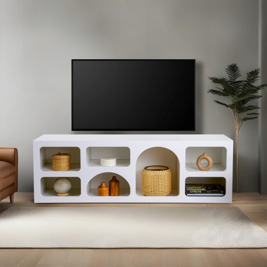 Μπουφές Lorin 160x51x38εκ - Λευκό Μπουφές Lorin 160x51x38εκ - Λευκό