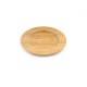 Bamboo Service Plate Gastro 20 Walnut Bamboo Service Plate Gastro 20 Walnut