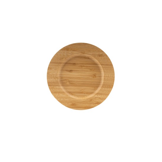 Bamboo Service Plate Gastro 20 Walnut Bamboo Service Plate Gastro 20 Walnut