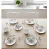 Dinner Set (24 Pieces) Moderna Tulip Multicolor