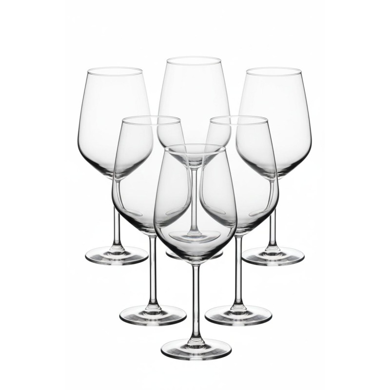 Wine Glass Set (4 Pieces) Avantgarde 490 - Transparent Transparent