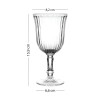 Wine Glass Set (4 Pieces) Botanical 240 Yellow
Green