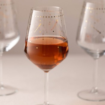 Wine Glass Set (4 Pieces) Dragonfly 490 Transparent