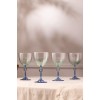 Wine Glass Set (4 Pieces) Elite 270 - Blue Blue