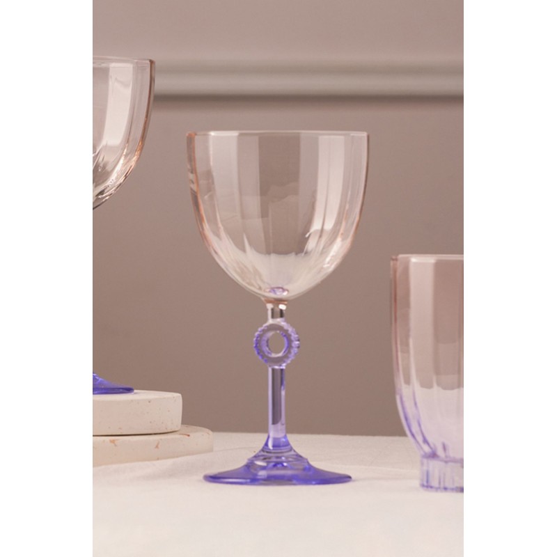 Wine Glass Set (4 Pieces) Elite 270 - Purple Purple
