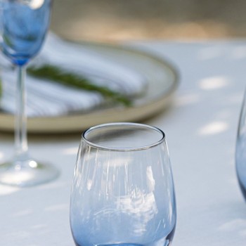 Glass Set (4 Pieces) Larc 350 - Blue Blue