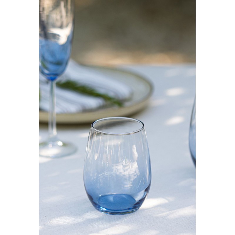 Glass Set (4 Pieces) Larc 350 - Blue Blue