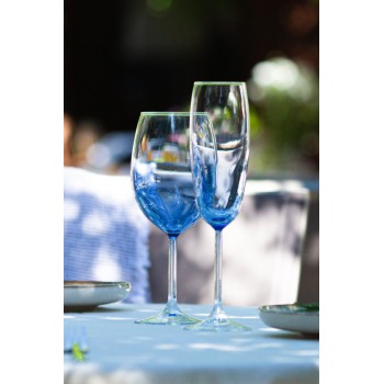 Wine Glass Set (4 Pieces) Larc 440 Blue
