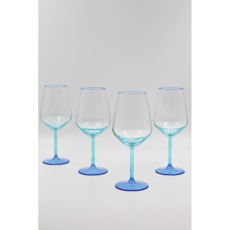 Wine Glass Set (4 Pieces) Marsilya 490 Blue
Turquoise