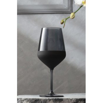 Wine Glass Set (4 Pieces) Matte 490 Black
