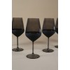 Wine Glass Set (4 Pieces) Matte 490 Black